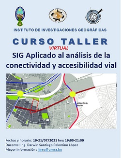 SIG aplicado al análisis de la conectividad y accesibilidad vial