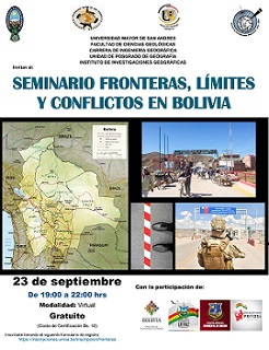 SEMINARIO “FRONTERAS Y LÍMITES EN BOLIVIA”
